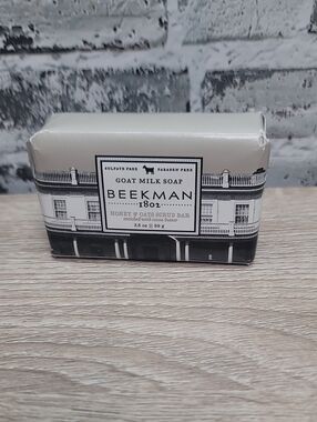 NEW Beekman 1802 Goat Milk HONEY & OATS Scrub Soap Bar
